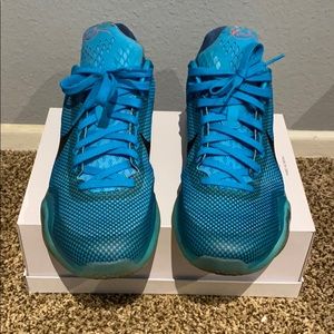 Nike Kobe 10 5AM Flight Blue Size 11 Men Used
